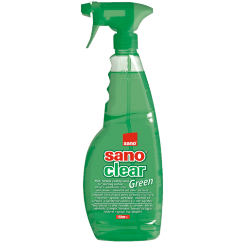 SANO_Plyn_do_Czyszczenia_Okien_Clear_Green_1l.