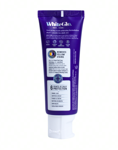 White Glo Pasta do Zębów Purple Tooth Toner